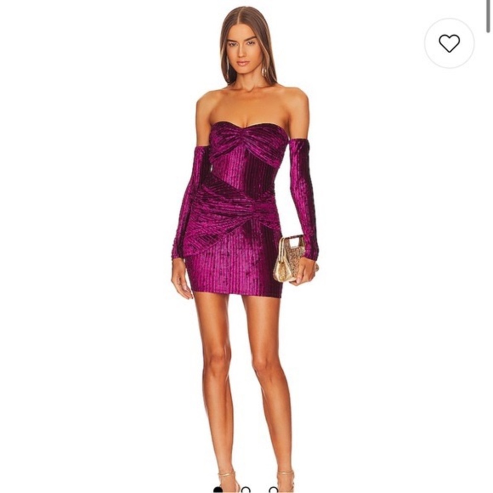 Michael Costello x revolve Hana mini dress